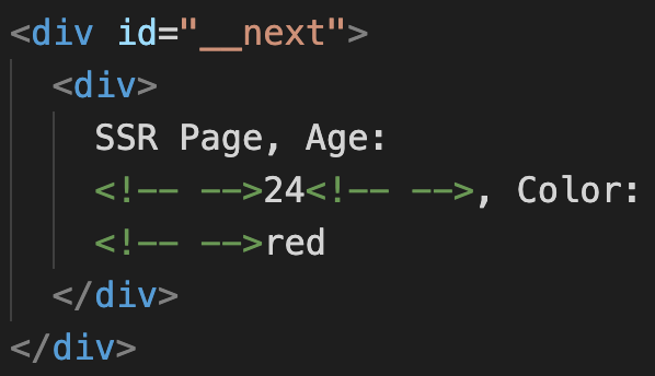Server side rendering Source